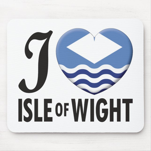 Mousepad Ilha do amor do Wight (Frente)