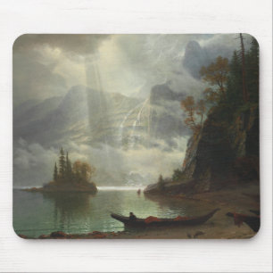 Mousepad Ilha no lago (óleo em canvas)