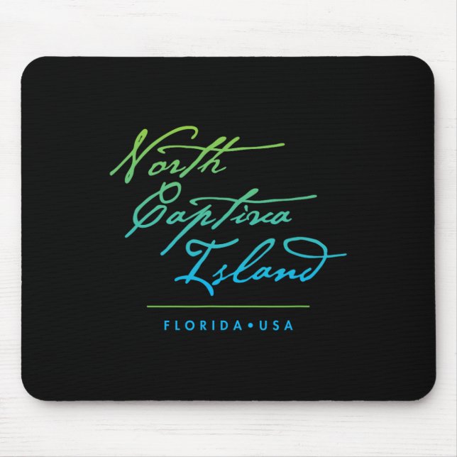Mousepad Ilha North Captiva Flórida  (Frente)