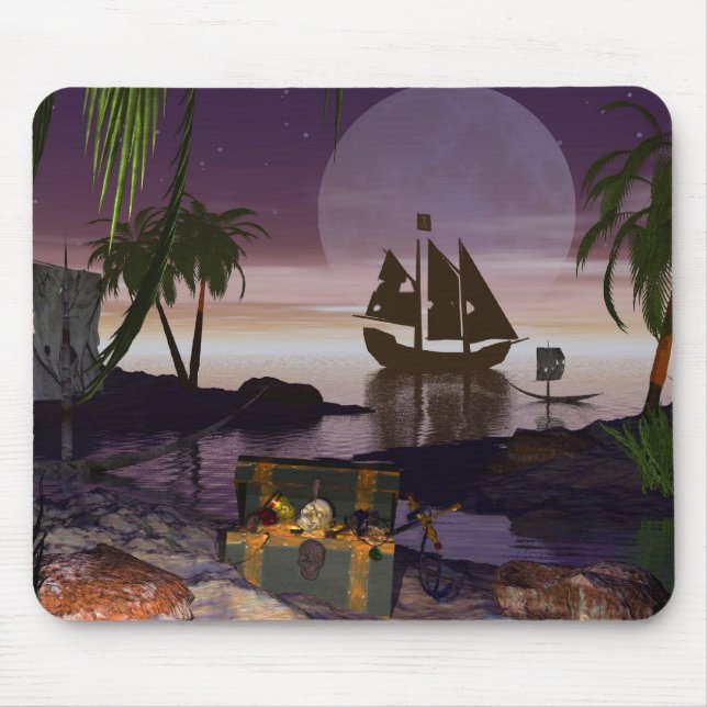 Mousepad Ilha Pirate (Frente)