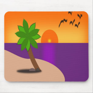 MOUSEPAD ILHA TROPICA