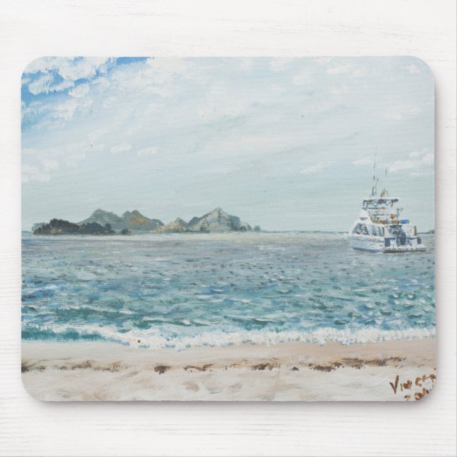 Mousepad Ilhas Austrália de Whitsunday. 1998 (Frente)