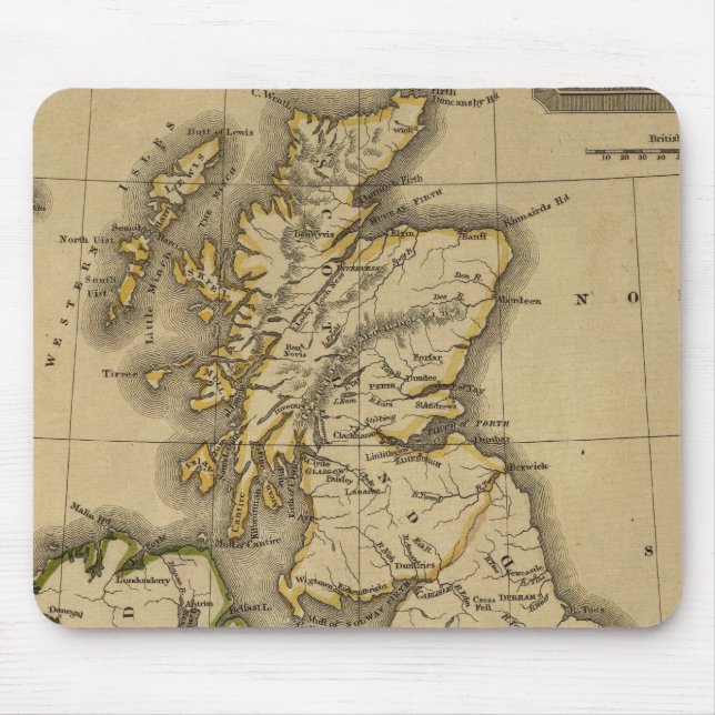 Mousepad Ilhas Britânicas 2 (Frente)