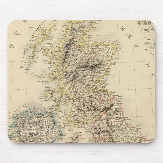 Mousepad Ilhas Britânicas 2 (Frente)