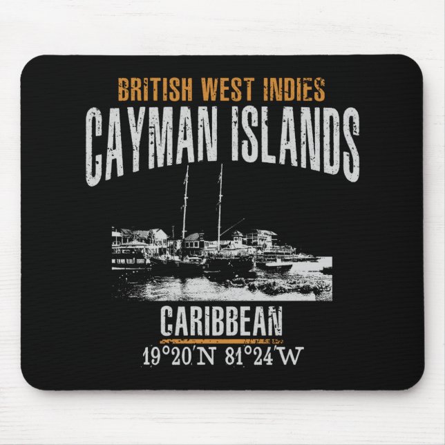 Mousepad Ilhas Cayman (Frente)