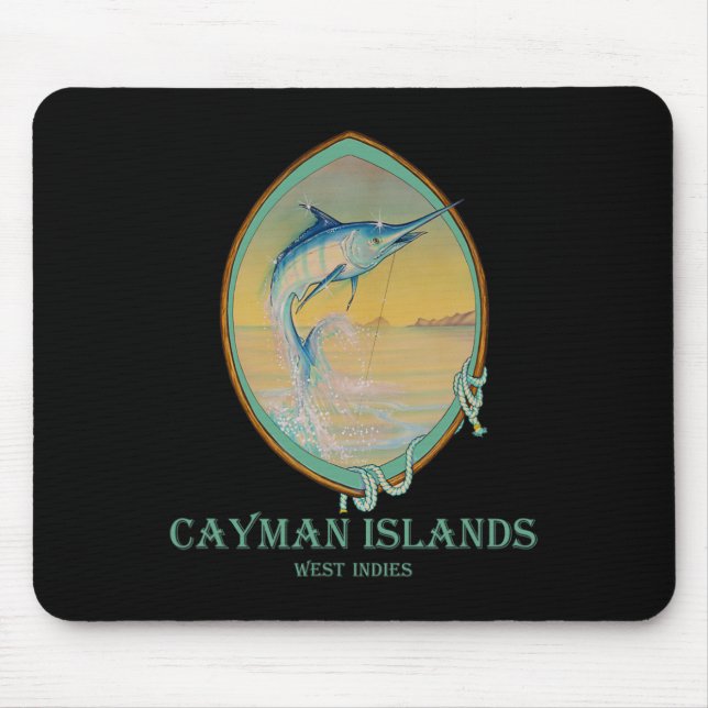 Mousepad Ilhas Cayman: Capas de Pesca (Frente)