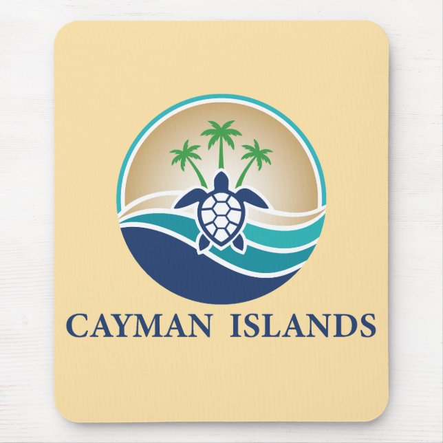 Mousepad Ilhas Cayman Caribe (Frente)