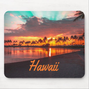 Mousepad Ilhas Havaianas de Praia do Havaí