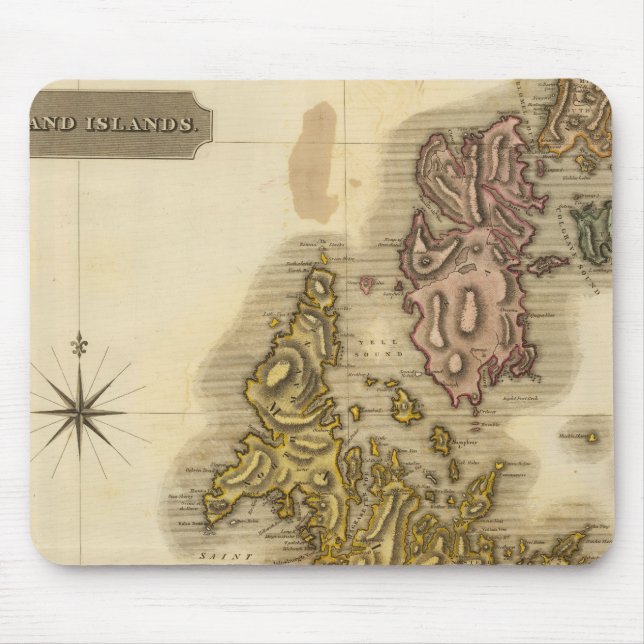 Mousepad Ilhas Shetland (Frente)