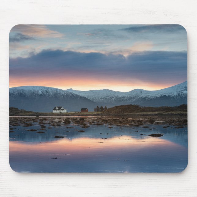 Mousepad Ilhas Vesteralen Noruega (Frente)
