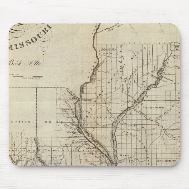 Mousepad Illinois e Missouri 3 (Frente)