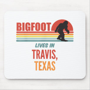 Mousepad Iluminação Do Pé Grande Em Travis Texas