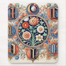 Mousepad Iluminação Medieval Personalizável