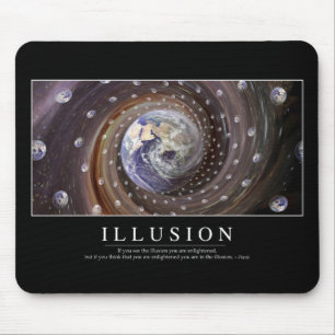 Mousepad Ilusão: Citações inspiradas