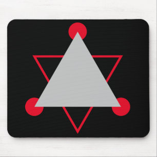 Mousepad ilusão óptica