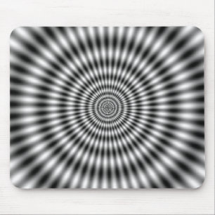 Mousepad Ilusão Óptica Artista Louca