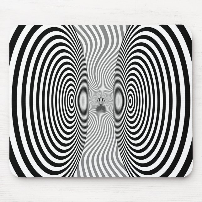 Mousepad Ilusão Óptica - Mosca Irritante (Frente)