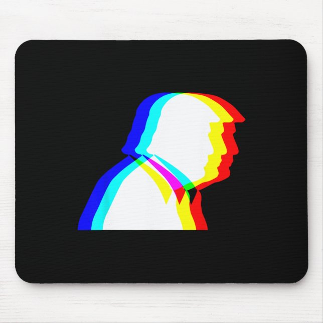 Mousepad Ilusão Óptica Trump Edm (Frente)