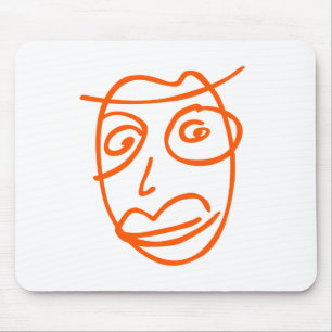 Mousepad Ilustração artística ingênua