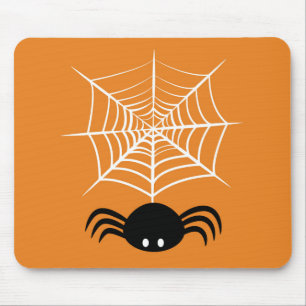 Mousepad Ilustração Assustadora de Aranha de Halloween