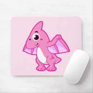 Mousepad Ilustração Bela De Um Pterodactilo.