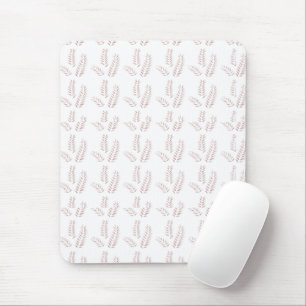Mousepad Ilustração Botânica Vintage - Arte Floral Elegante