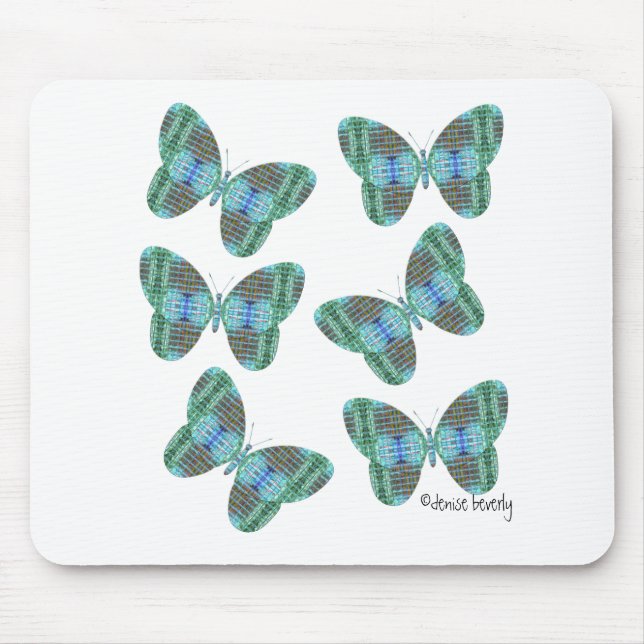 Mousepad Ilustração da borboleta borboleta (Frente)