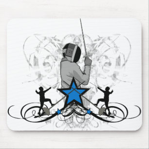 Mousepad Ilustração de cerco urbana e anca