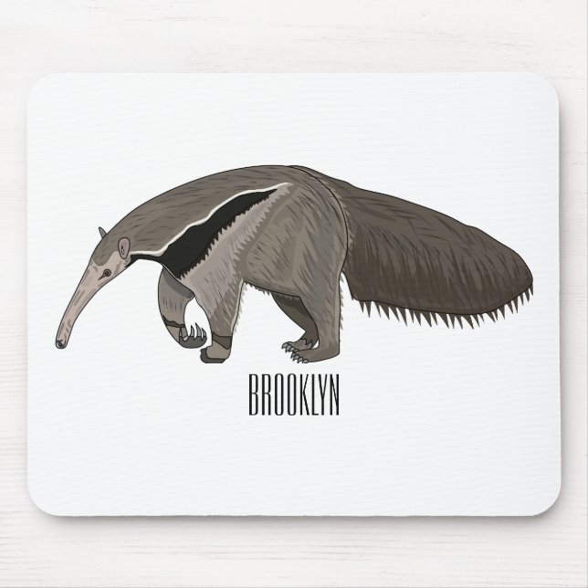 Mousepad Ilustração de desenho animado (Frente)