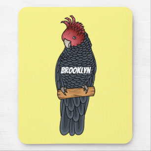 Mousepad Ilustração de desenho animado de aves da gangue
