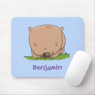 Mousepad Ilustração de desenho animado de babás bonitinh