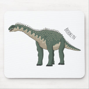 Mousepad Ilustração de desenho animado de Barapasaurus