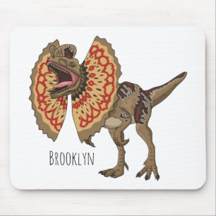 Mousepad Ilustração de desenho animado de Dilophosaurus