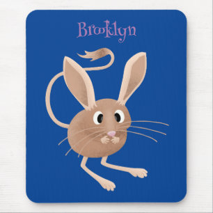 Mousepad Ilustração de desenho animado de jerboa, de orelha