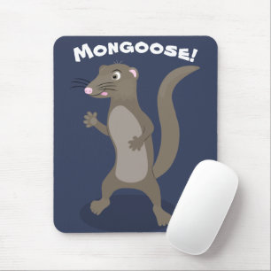 Mousepad Ilustração de desenho animado de monguose