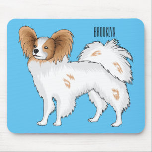 Mousepad Ilustração de desenho animado de Papillon