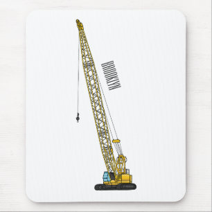 Mousepad Ilustração de desenho animado do Dragline escavato