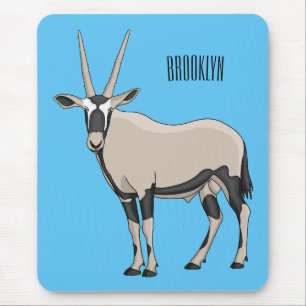Mousepad Ilustração de desenho animado Oryx