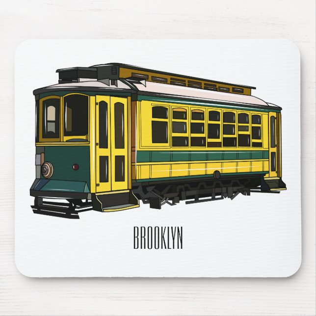 Mousepad Ilustração de desenho do carrinho de Mata (Frente)