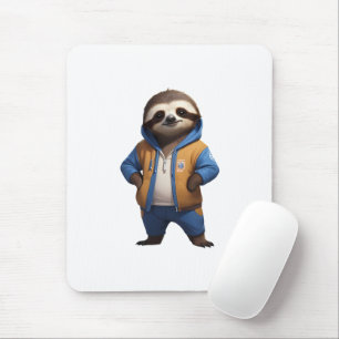 Mousepad Ilustração de Lama Amigável