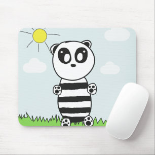 Mousepad Ilustração de Panda Fofo