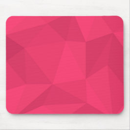Mousepad Ilustração de triângulo rosa, legal, exclusiva e d
