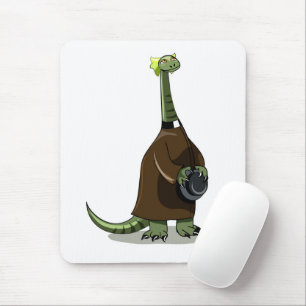 Mousepad Ilustração De Um Plateossauro Vestido Como Sacerdo