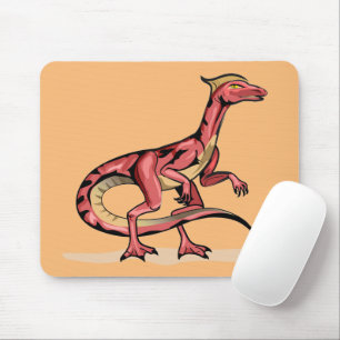 Mousepad Ilustração De Velociraptor.