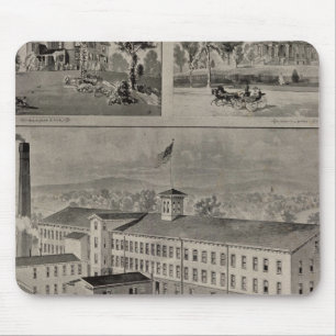 Mousepad Ilustração do Bristol Connecticut