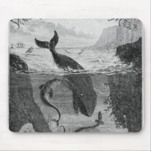 Mousepad Ilustração do cobrir '20.000 ligas sob o Sea