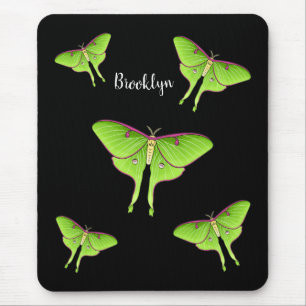 Mousepad Ilustração do desenho animado de Luna Moth