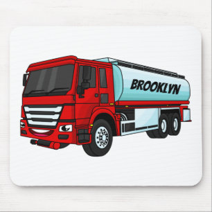 Mousepad Ilustração do desenho animado do transporte de cam