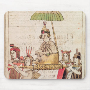 Mousepad Ilustração do Inca de Huascar