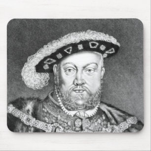 Mousepad Ilustração do rei Henry VIII
